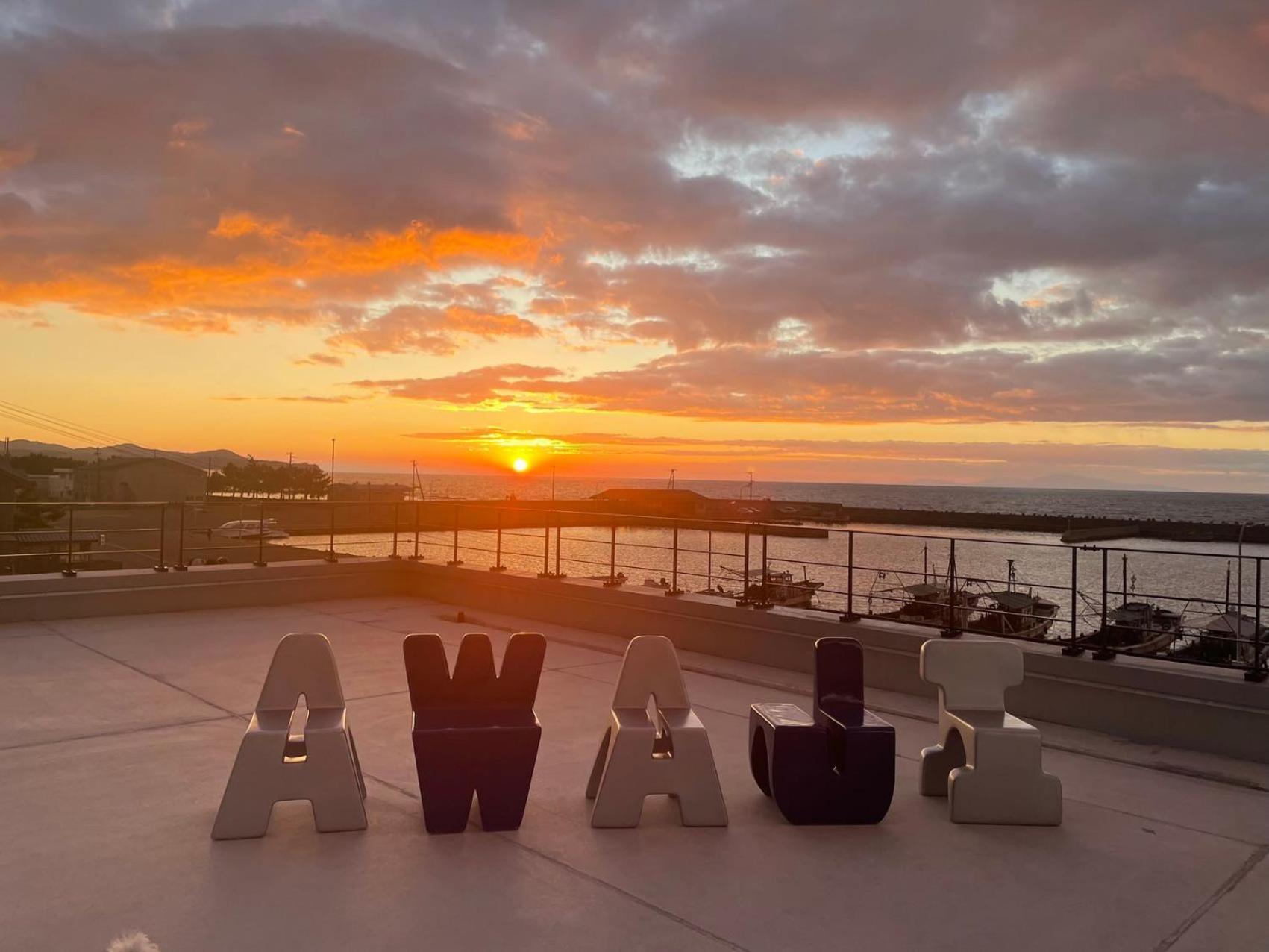 Yiyi Villa Awaji 淡路島西海岸夕日百選のvilla Bbq釣りゴルフ Exterior foto